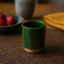 Esmalte Cerâmica Verde Cromo brilhante