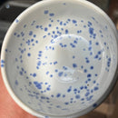 Branco com Pintas Azuis - OxidProdutos