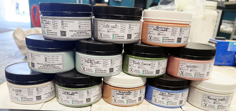 KIT ESMALTES ACETINADOS