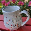 Esmalte Cerâmica Branco com Granilhas